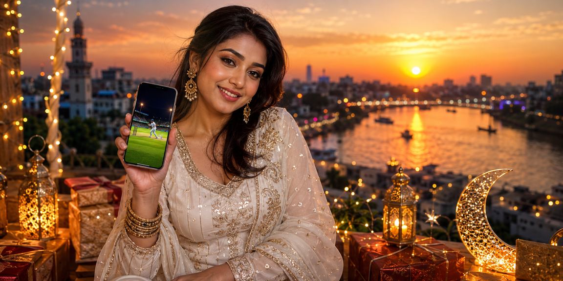 বগুড়ায় ঈদ উৎসবে ক্রিকেট বেটিং উপভোগরত একজন ভক্ত