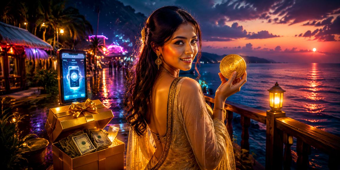 কুমিল্লায় বাইরে বসে স্মার্টফোনে sona 104 - এ ভিআইপি বোনাস উপভোগ করছেন একজন ব্যবহারকারী